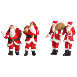 Preiser Weihnachtsmann Gruppe