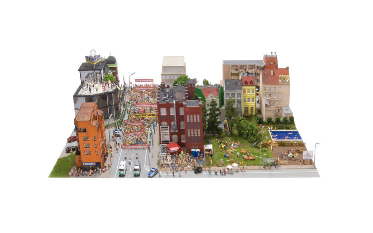 Utopia 2009 Die Linke Diorama