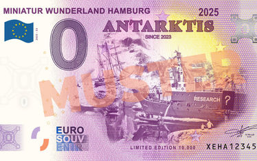 Geldscheine 2025 muster antarktis