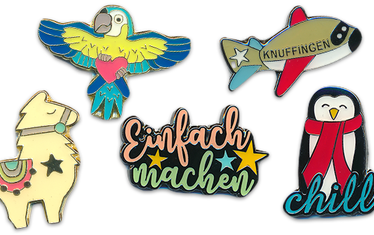 Newsletter spendenpins