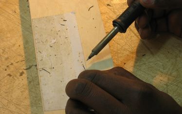 Content Modellbau Bauphase Lampe 1