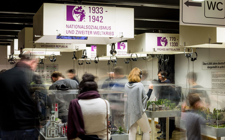 Besucher Anlage Sonderausstellung