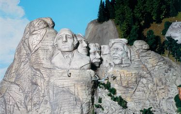 Amerika Mount Rushmore Deta
