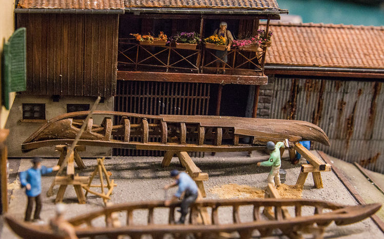 Venedig Gondelwerkstatt