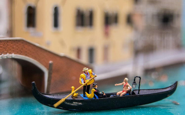 Venedig Schwimmwetse