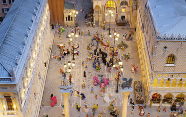 Venedig Markusplatz Draufsicht