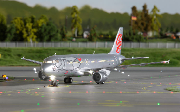 Flugplan Ankunft Airport Knuffingen Miniatur Wunderland Hamburg