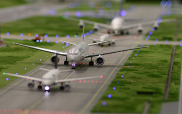 Flughafen Startbahn 3 Flieger