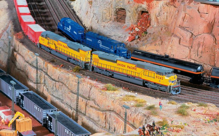 Amerika Gueterlok Polizei