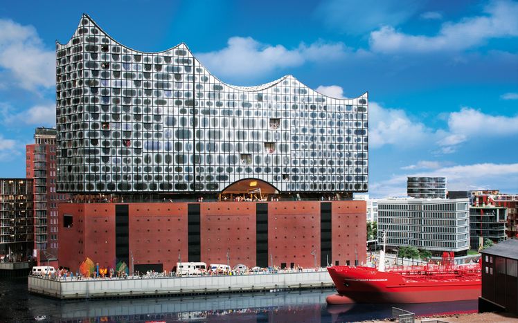 Hamburg HafenCity Elbphi 2 Tag