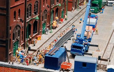 Hamburg Warteschlange Kran