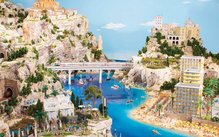 Italien Amalfikueste Capri Uebersicht