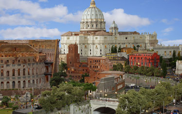 Italien Rom Petersdom Qf Uebersicht