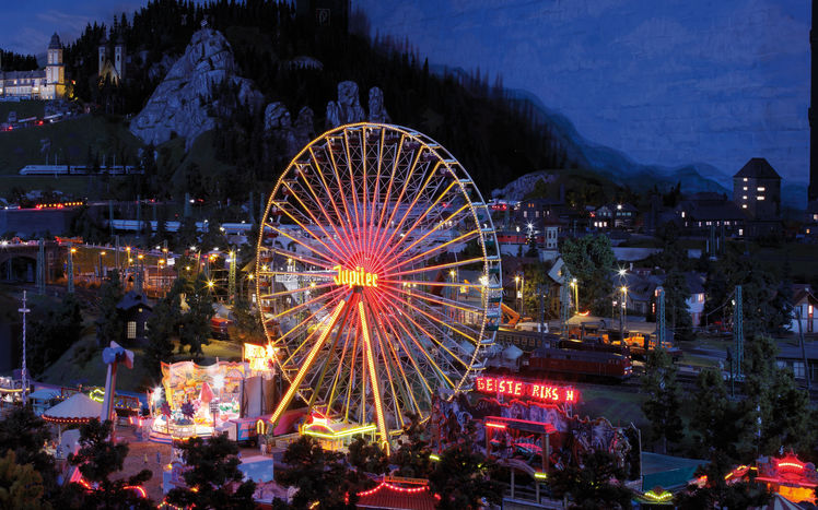 Mitteldeutschland Kirmes Nacht