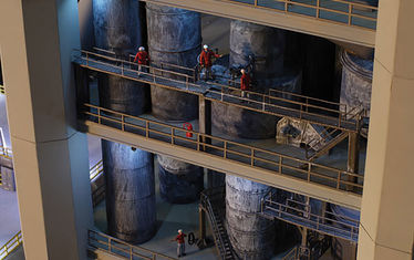 Schweiz Zementwerk Turm1