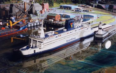 Skandinavien Faehre Hafen