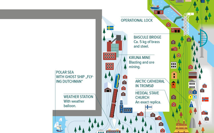 Lageplan Skandinavien 2 Beschriftung Engl