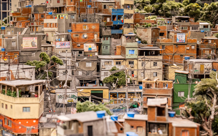 Suedamerika rio favelas dächer