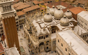 Italien Venedig Markusdom Oben1
