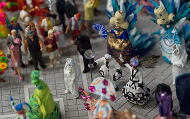 Italien Venedig Karneval Detail 1