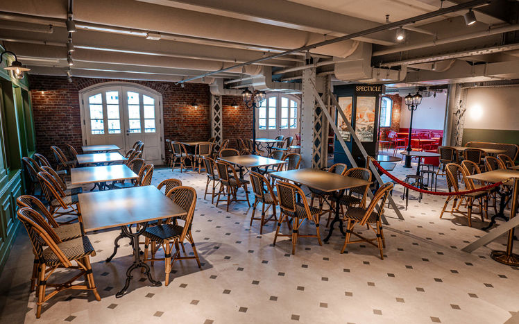 Content image bistro cafe sitzbereich