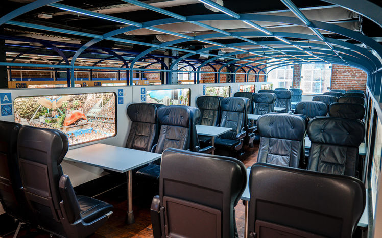 Content image bistro sitzbereich zugabteil